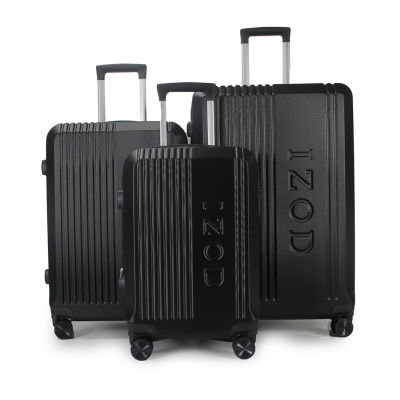 IZOD Zane 3-pc. Hardside Expandable Luggage Set
