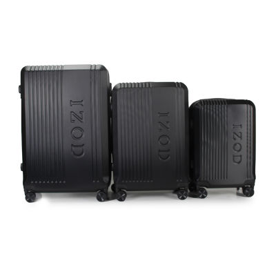 IZOD Zane 3-pc. Hardside Expandable Luggage Set