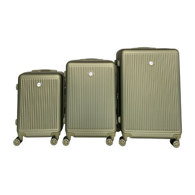 IZOD Clara 3-pc. Hardside Expandable Luggage Set