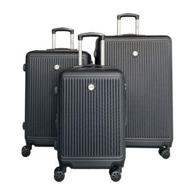 IZOD Clara 3-pc. Hardside Expandable Luggage Set