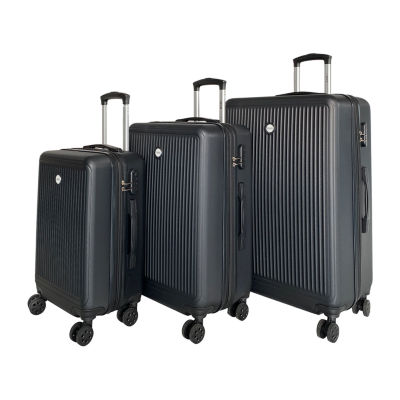 IZOD Clara 3-pc. Hardside Expandable Luggage Set