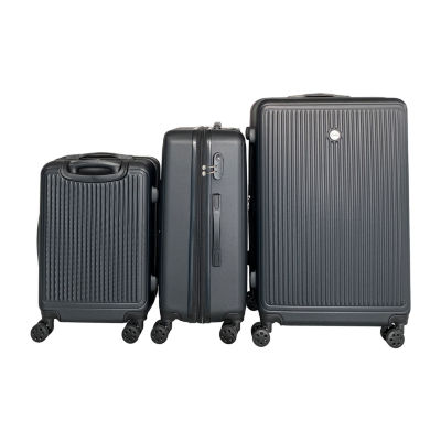 IZOD Clara 3-pc. Hardside Expandable Luggage Set