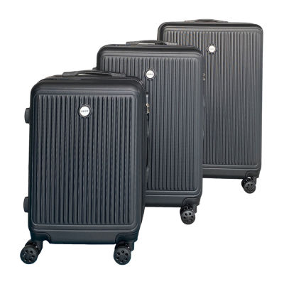 IZOD Clara 3-pc. Hardside Expandable Luggage Set