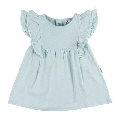 Gerber Baby Girls 2-pc. Short Sleeve Ruffled A-Line Dress