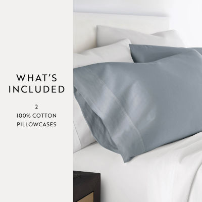 Casual Comfort Solid Cotton 300tc Pillowcases