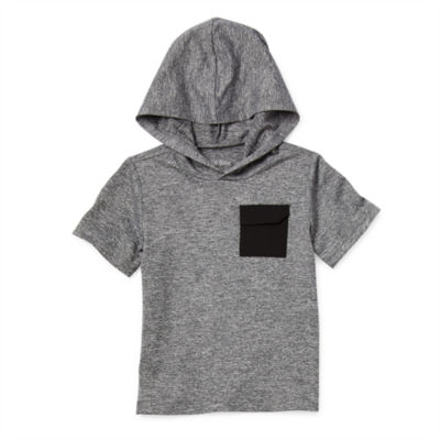 Okie Dokie Toddler & Little Boys Hooded Short Sleeve T-Shirt