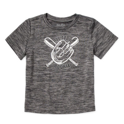 Okie Dokie Toddler & Little Boys Crew Neck Short Sleeve Graphic T-Shirt