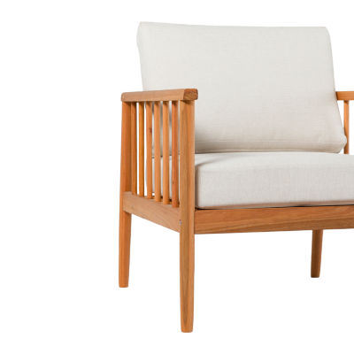 Modern Spindle Patio Lounge Chair