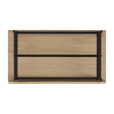 Scandinavian 2-Door Accent Cabinet