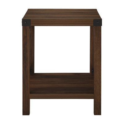 Alaterre Furniture Claremont Rustic Wood Coat Hook and Bench Set