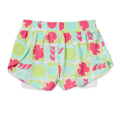 Okie Dokie Active Toddler & Little Girls Pull-On Short