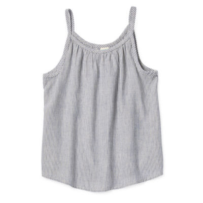 Thereabouts Little & Big Girls Scoop Neck Tank Top