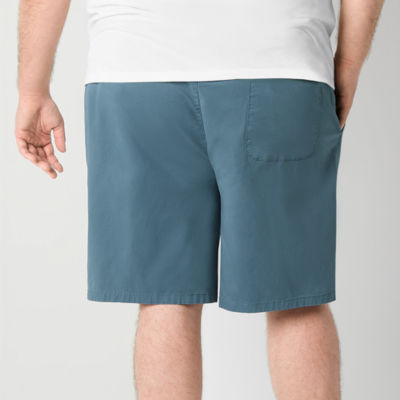 Arizona Mens Big and Tall Mid Rise Jogger Shorts