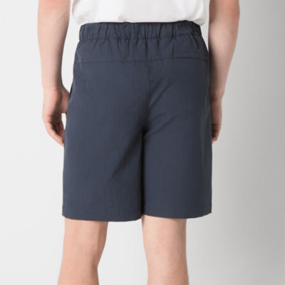 Stylus Mens 10" Pull On Seersucker Deck Short