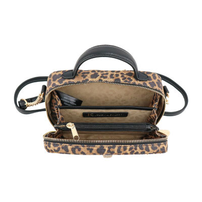 JS Jessica Simpson Roxette Train Case Crossbody Bag