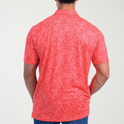 Antigua Mens Regular Fit Short Sleeve Polo Shirt