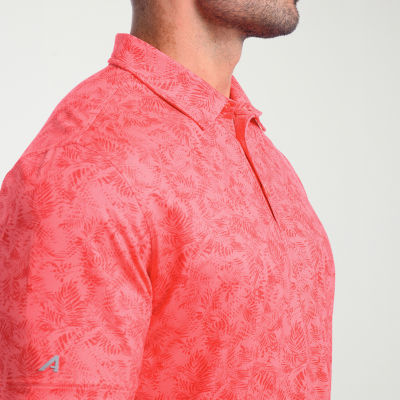 Antigua Mens Regular Fit Short Sleeve Polo Shirt