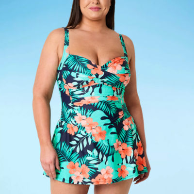 Liz Claiborne Swim Dress Plus