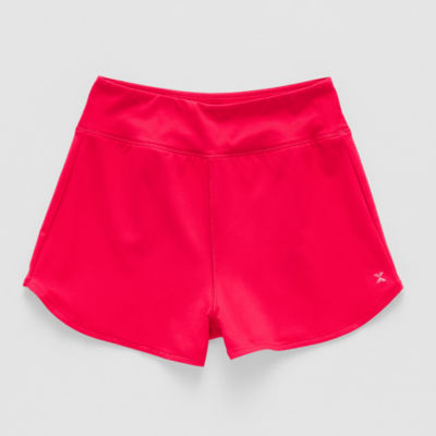 Xersion Little & Big Kid Girls Stretch Fabric Mid Rise Pull-On Short