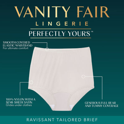Vanity Fair® Perfectly Yours® Ravissant® Tailored Nylon Briefs - 15712