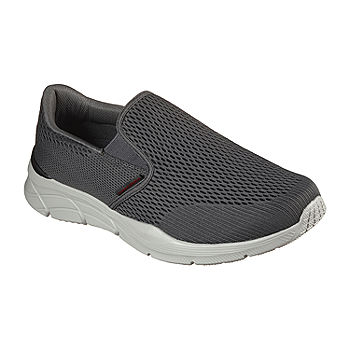 Skechers Mens 4.0 Triple Play Slip-On Walking Shoes, Color: Charcoal Red -  JCPenney