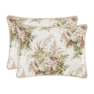 Royal Court Estelle Floral Quilt Set