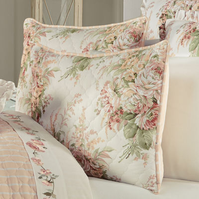Royal Court Estelle Floral Quilt Set