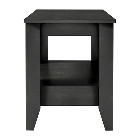 Prato Bedroom Collection Nightstand, One Size, Black