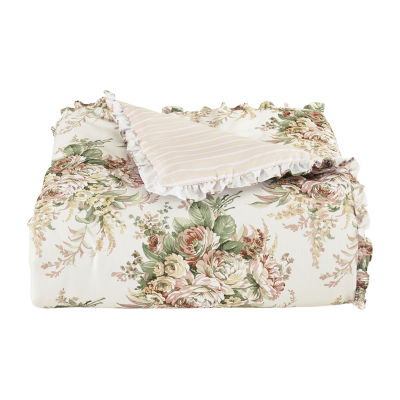 Royal Court Estelle 4-pc. Floral Extra Weight Comforter Set
