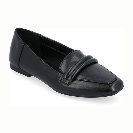  Womens > shoes > Loafers-Journee Collection Womens Vidoree Square Toe Loafers