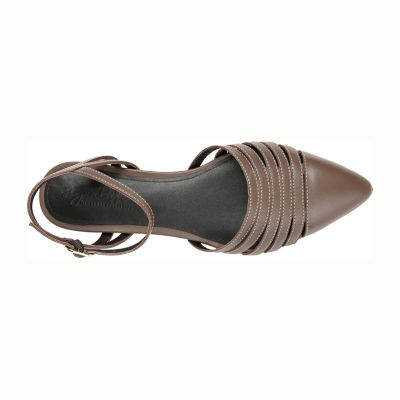Journee Signature Dexie Womens Pointed Closed Toe Ballet Flats