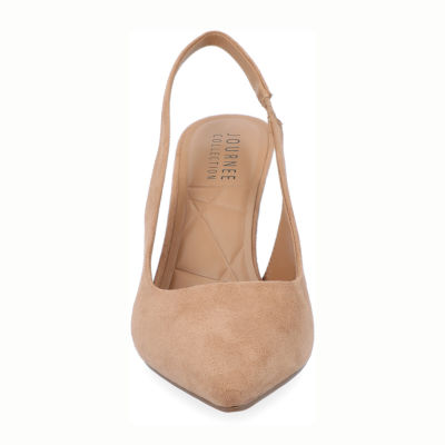 Journee Collection Elenney Womens Pointed Closed Toe Stiletto Heel Pumps