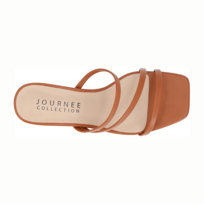 Journee Collection Womens Takarah Wedge Sandals