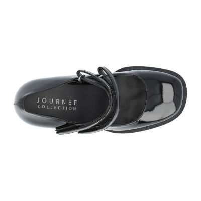 Journee Collection Womens Shasta Stacked Heel Pumps