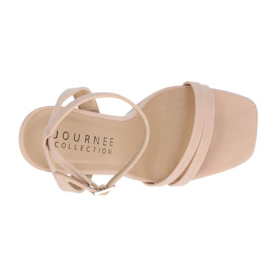 Journee Collection Womens Yevva Heeled Sandals