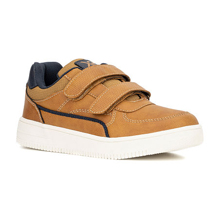 Xray Footwear Xray Bentley Boys Round Closed Toe Slip-On Shoe, 11 Medium, Brown