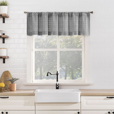 No 918 Callum 2-pc. Rod Pocket Window Tier