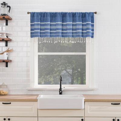 No 918 Kinsey 2-pc. Rod Pocket Window Tiers