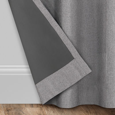 Eclipse Welwick Magnitech Grommet Top 100% Blackout Single Curtain Panel