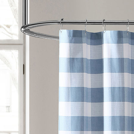 Laura Ashley Shower Curtain, One Size, Blue