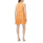 Jcpenney orange outlet dress