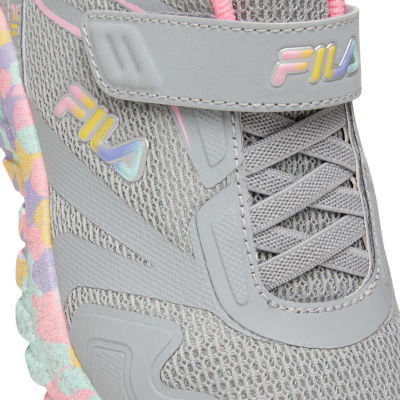 FILA Galaxia 4 Mashup Little Girls Running Shoes