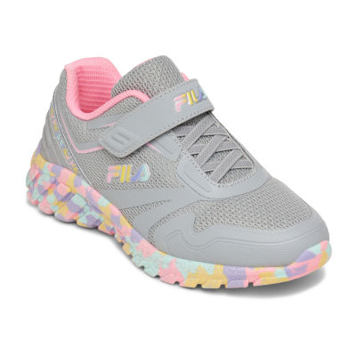 FILA Galaxia 4 Mashup Little Girls Running Shoes