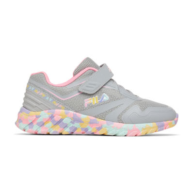 FILA Galaxia 4 Mashup Little Girls Running Shoes