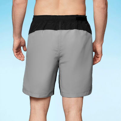 Sports Illustrated Mens Drawstring Waist Swim Trunks