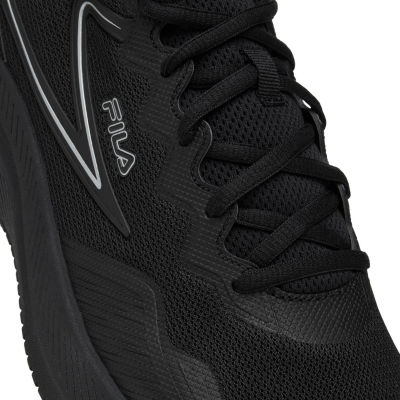 FILA Memory Primo-Forza Mens Running Shoes, Color: Black Black
