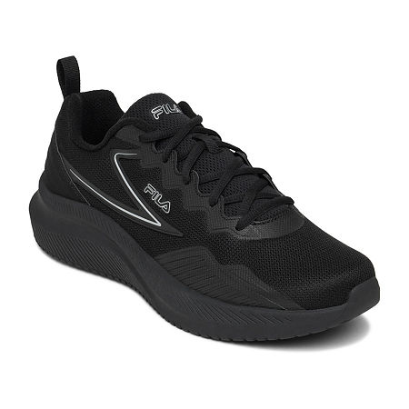 FILA Memory Primo-Forza Mens Running Shoes, 10 Medium, Black