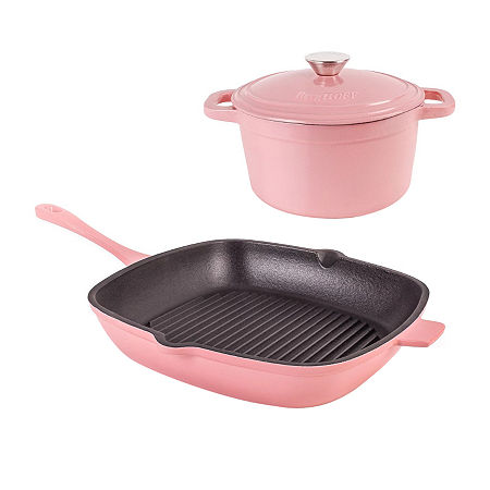 BergHOFF Neo Cast Iron 3-pc. Cookware Set, One Size, Pink