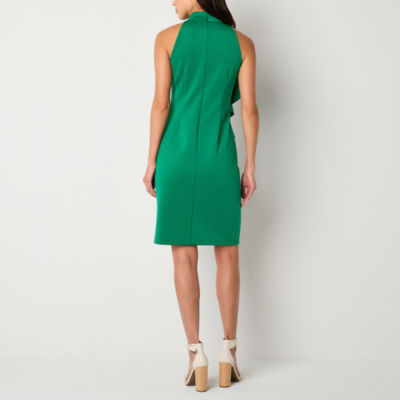 Willow Glenn Womens Sleeveless Sheath Dress