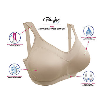 Playtex Women's 18 Hour Fittingly Fabulous Wirefree Full Coverage